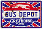Greyhound Bus Depot 12×18