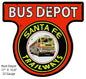 Santa Fe Trailways Bus Depot 15.6×17