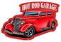 Hot Rod Garage Automobile With 13.5×20.5