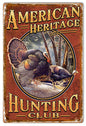 American Heritage Hunting Club Fishing 12×18