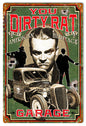 Dirty Rat Garage Hot Rod 12×18