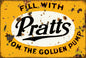 Pratts Golden Pump Motor Oil 12×18