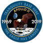 APOLLO 11 MISSION INIA 14 x 14