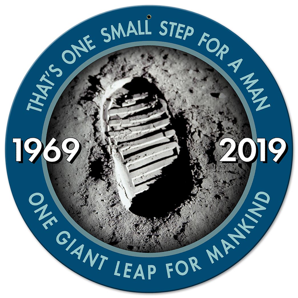 APOLLO 11 BOOTPRINT 14 x 14