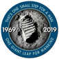 APOLLO 11 BOOTPRINT 14 x 14