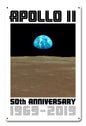 APOLLO 11 EARTHRISE 12 x 18