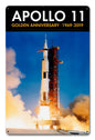 APOLLO 11 LIFTOFF 12 x 18