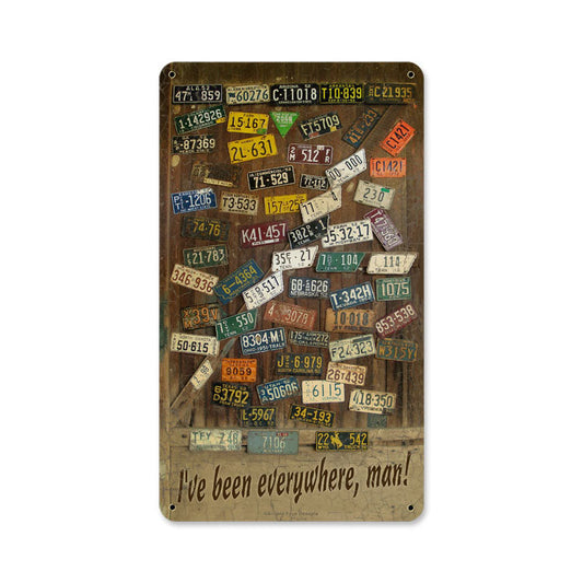 LICENSE PLATES 8 x 14