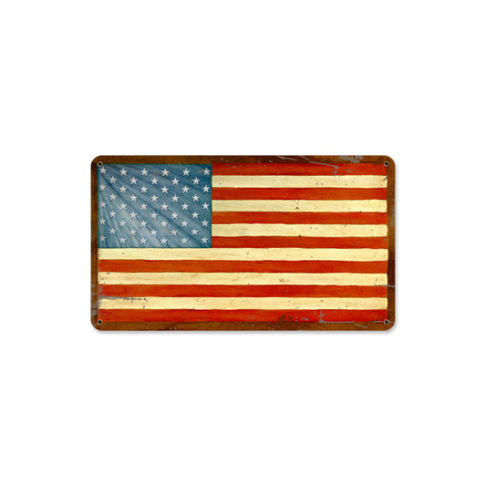 AMERICAN FLAG 14 x 8