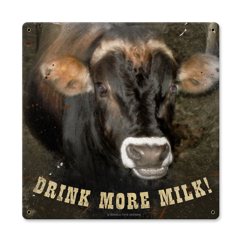 DRINK MORE MILK 12 x 12