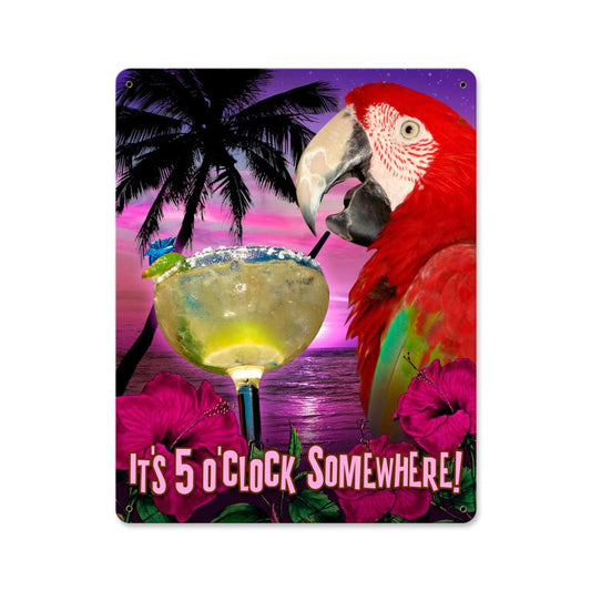 IT'S 5 O'CLOCK SOMEWHERE 12 x 15