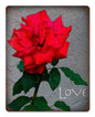 RED ROSE LOVE 12 x 15