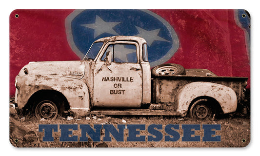 NASHVILLE OR BUST G 14 x 8