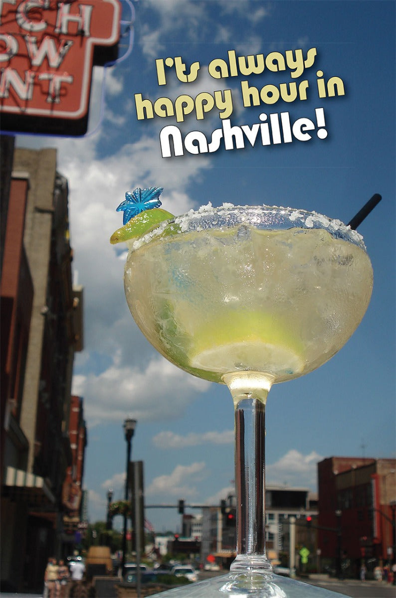 HAPPY HOUR NASHVILLE 12 x 18