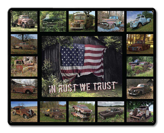 RUSTY CARS 15 x 12