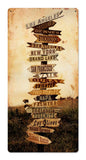 BUCKET LIST LA 12 x 24
