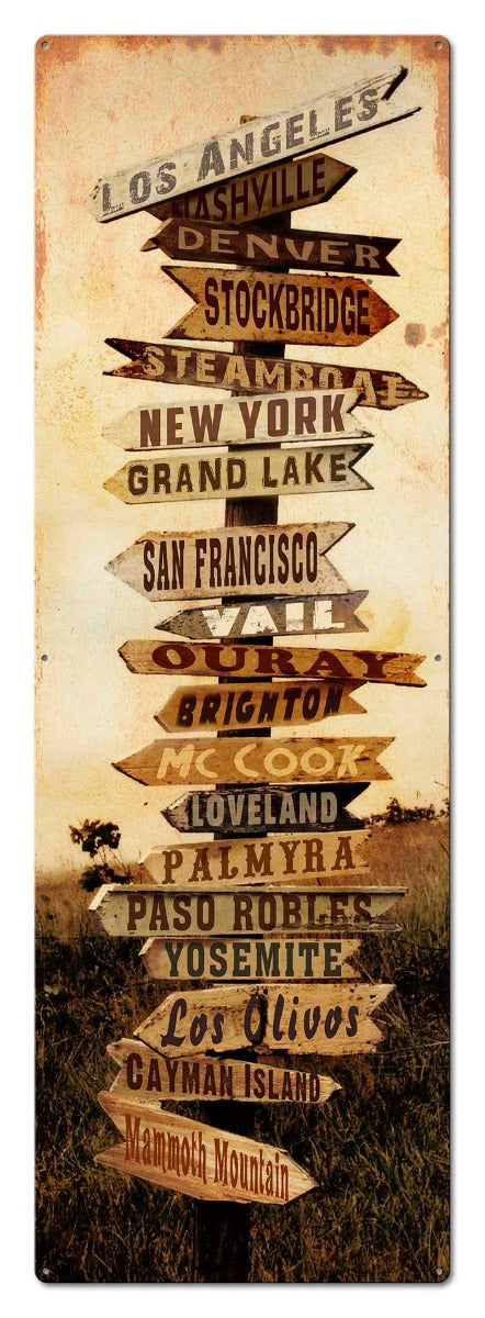BUCKET LIST LA 12 x 36
