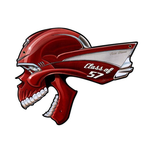 SKULL CLASS OF '57 20 x 16