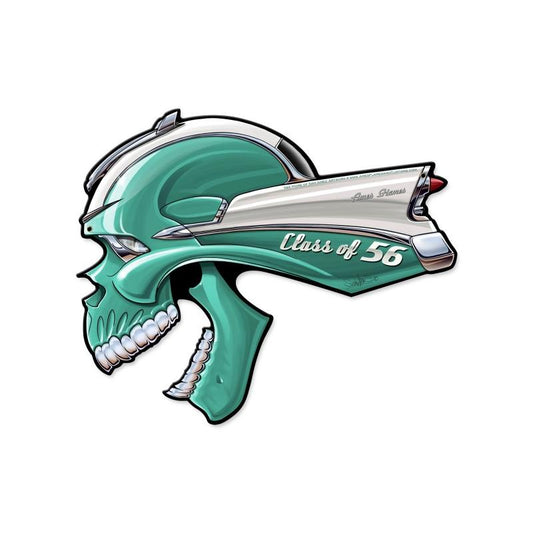 SKULL CLASS OF '56 21 x 18