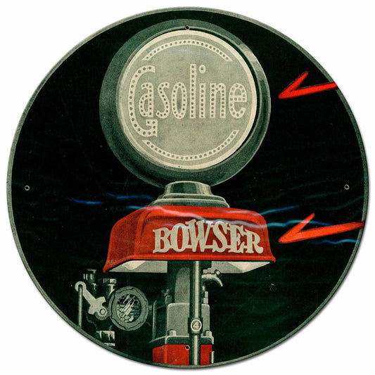 BOWSER GASOLINE 28 x 28