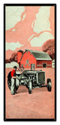 RED FARM TRACTOR 9 x 20