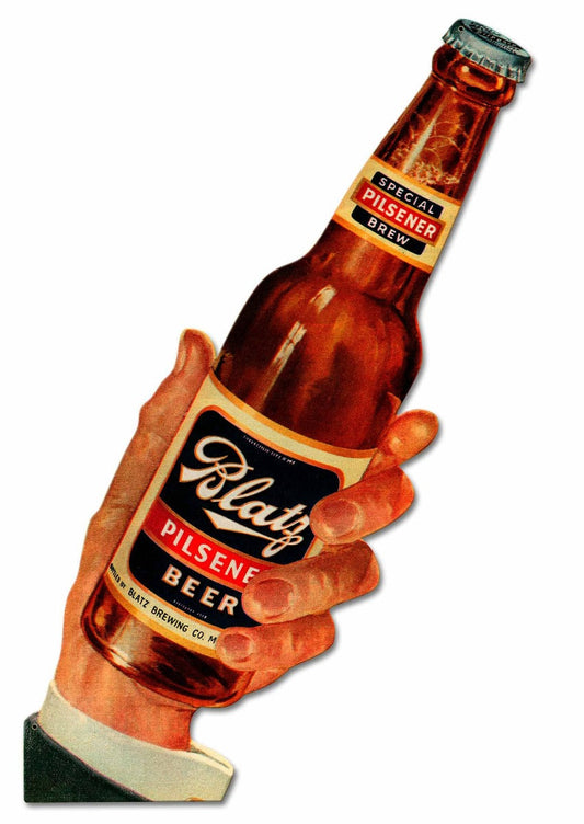 BLATZ BEER 11 x 34