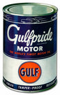 GULF MOTOR OIL 14 x 23