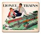 LIONEL TRAINS 15 x 12
