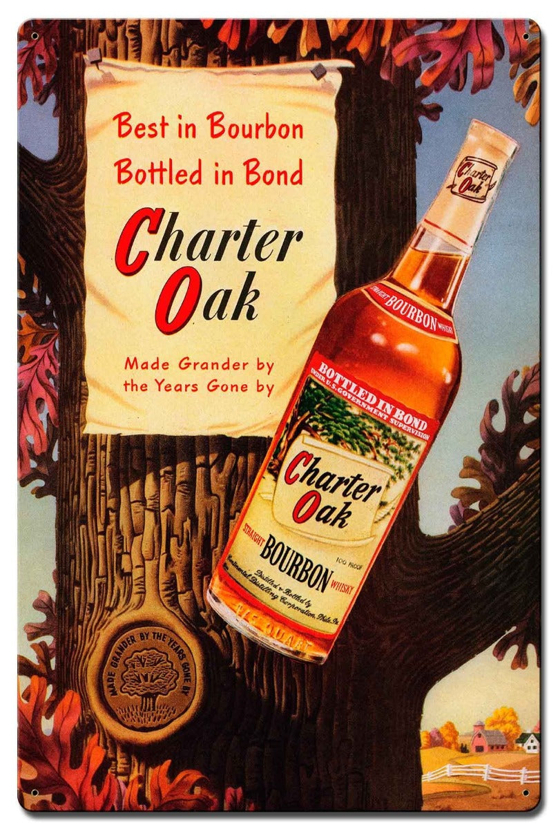 CHARTER OAK BOURBON 16 x 24