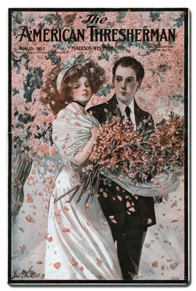 AMERICAN THRESHERMAN MAY 1910 16 x 24
