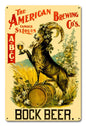 ABC BOCK BEER 12 x 18