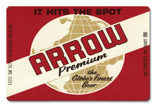 ARROW PREMIUM BEER 18 x 12