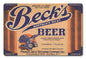 BECK'S BEER 18 x 12