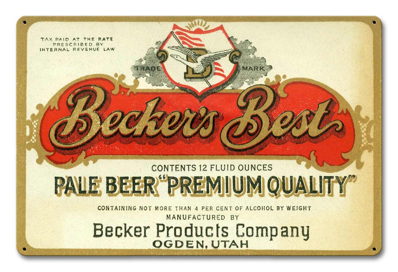 BECKERS BEST 18 x 12