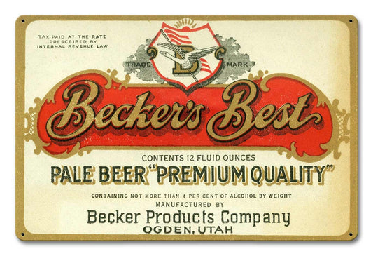 BECKERS BEST 18 x 12