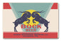 BOCK BEER WAKESHUA 12 x 18
