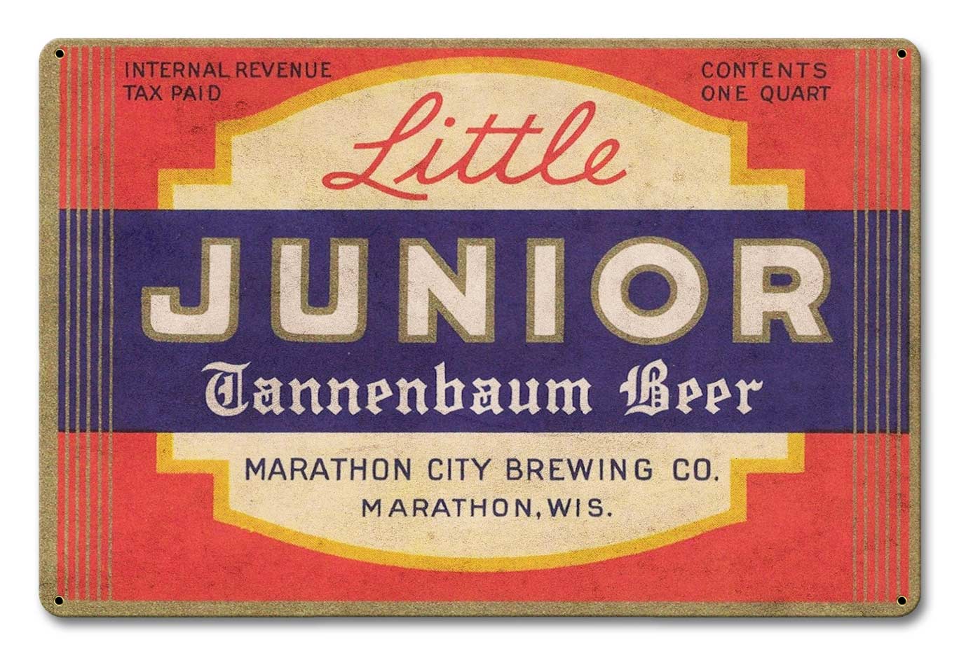 JUNIOR BEER 18 x 12
