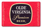OLDE VIRGINIA BEER 18 x 12