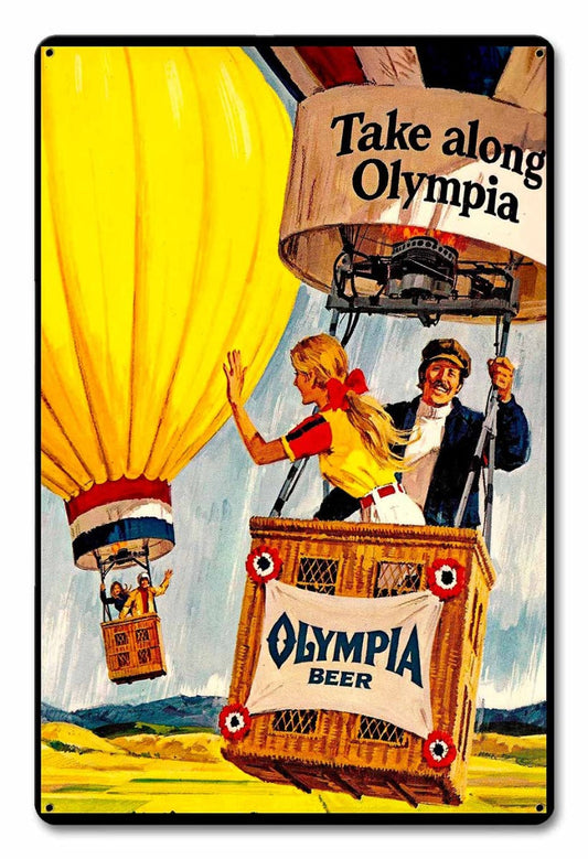 OLYMPIA BEER BALLOON 12 x 18