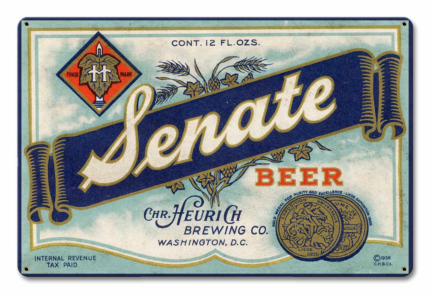 SENATE BEER 18 x 12