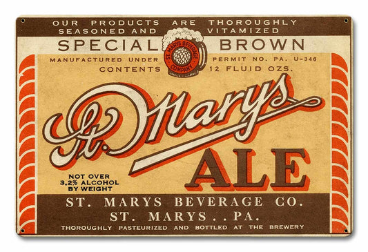 ST. MARY'S ALE 18 x 12