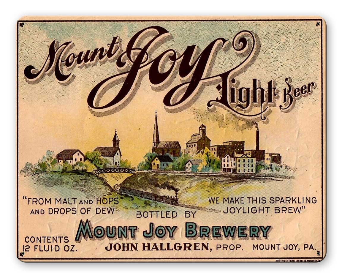 MOUNT JOY BREWERY 15 x 12
