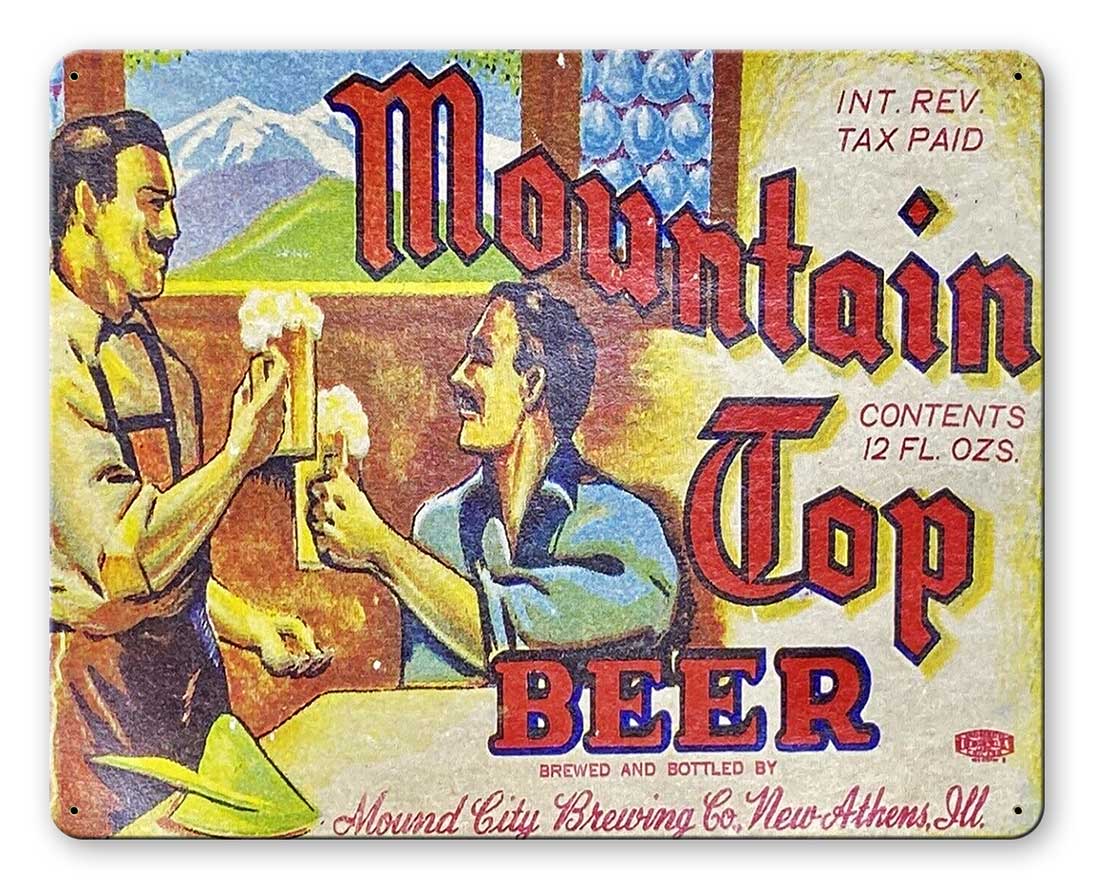 MOUNTAIN TOP BEER 15 x 12