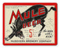 MULE BEER 15 x 12