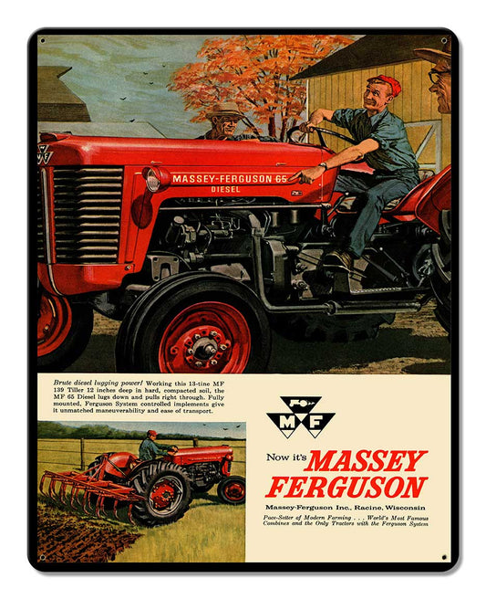 MASSEY FERGUSON TRACTOR 12 x 15