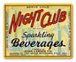 NIGHT CLUB BEVERAGES CHICAGO 15 x 12