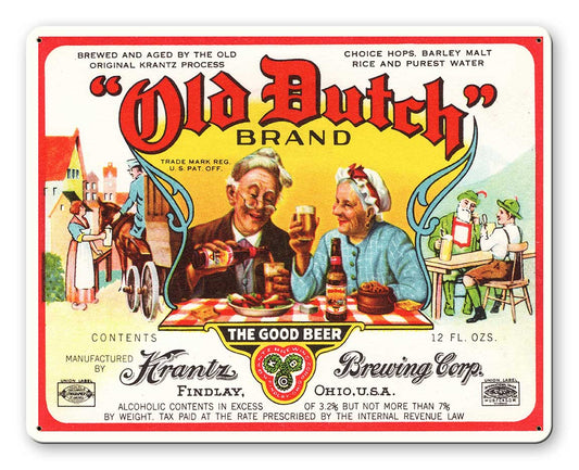 OLD DUTCH BEER 15 x 12