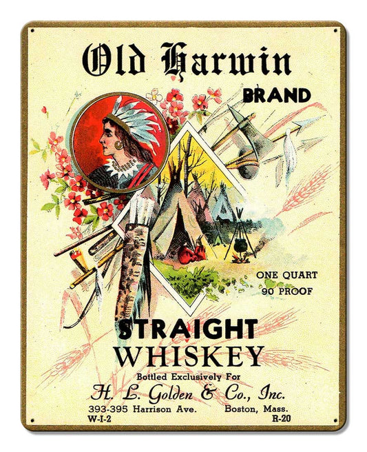 OLD HARWIN WHISKEY 12 x 15