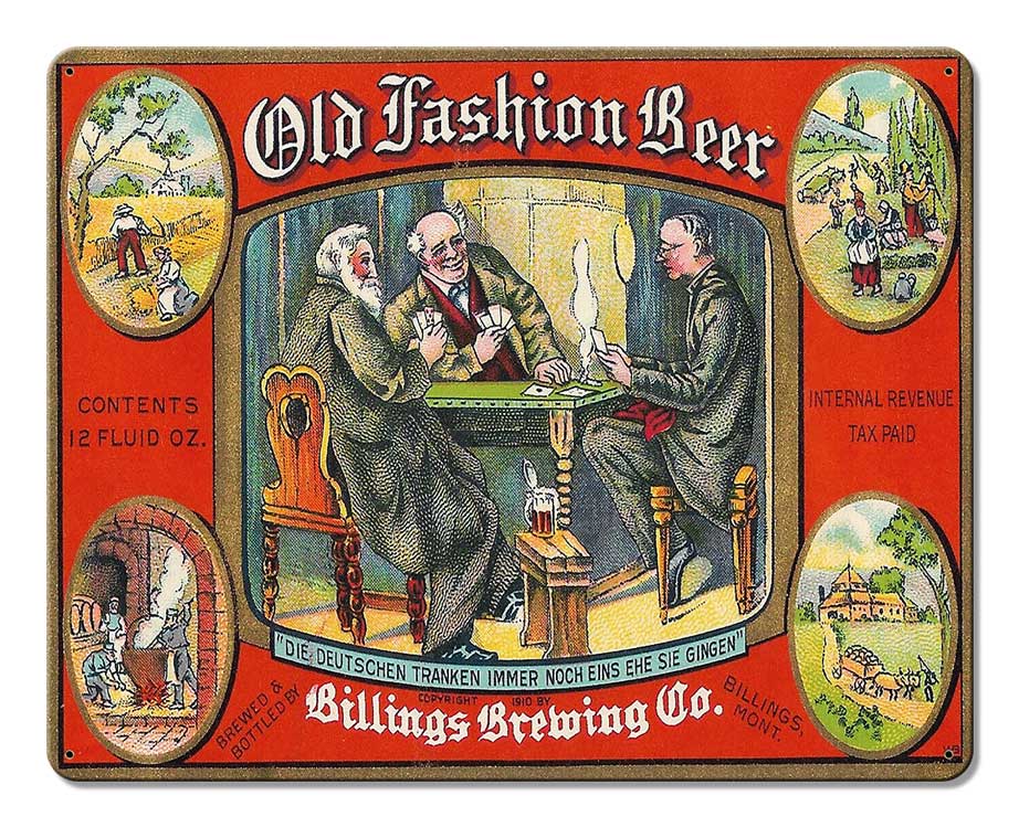 OLD FASHION BEER 15 x 12