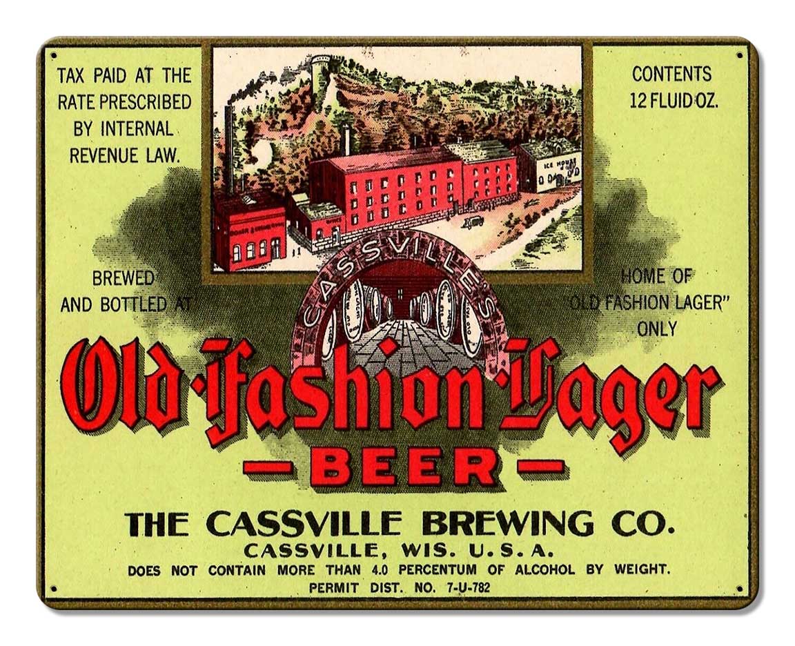 OLD FASHION LAGER 15 x 12